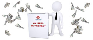 VA IRRRL Worksheet Information